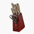 Oneida® Preferred 7 Piece Cutlery Set with Knife Block — view 5