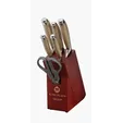 Oneida® Preferred 7 Piece Cutlery Set with Knife Block — view 2