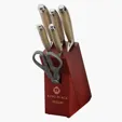 Oneida® Preferred 7 Piece Cutlery Set with Knife Block — view 3