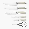 Oneida® Preferred 7 Piece Cutlery Set with Knife Block — view 4