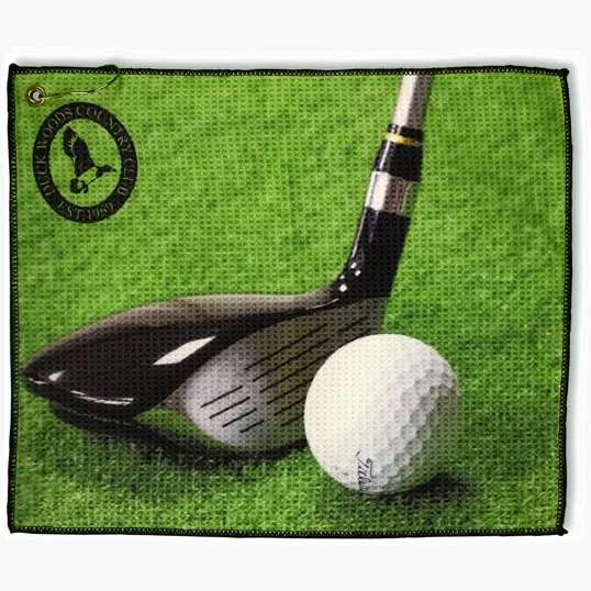 Starline Microfiber Waffle Golf Towel, 15 x 18 Inches — view 4
