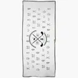 Starline Microfiber Waffle Caddy Towel — view 3