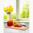 Niagara Cutlery™ Cherry Arch Cutting Board 16" — view 9