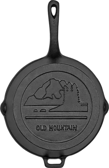 Old Mountain 12" Cast Iron Skillet — view 2