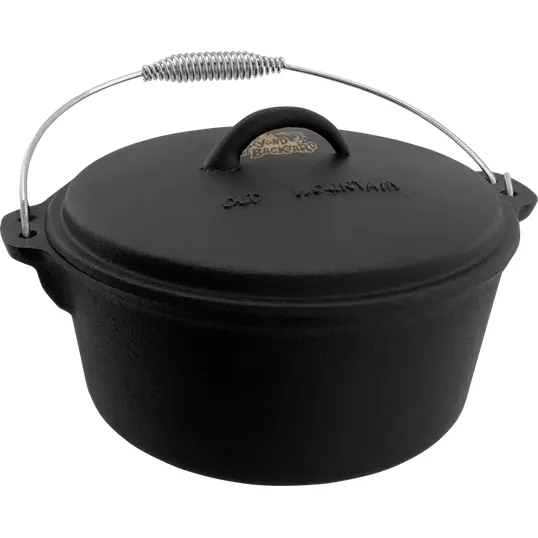 Old Mountain 4.5 Qt Flat Bottom Dutch Oven