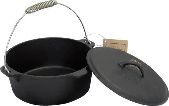 Old Mountain 4.5 Qt Flat Bottom Dutch Oven — view 2