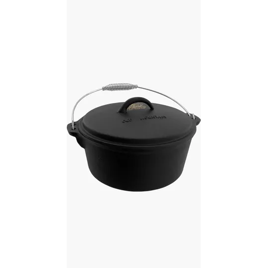 Old Mountain 4.5 Qt Flat Bottom Dutch Oven — view 3