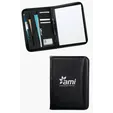 Oxford Zippered Simulated Leather Padfolio
