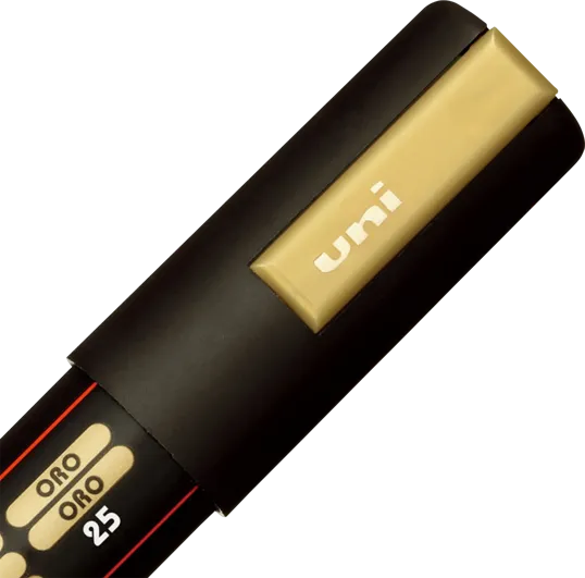 POSCA 4 Piece Metallic Marker Set with Bag — view 2