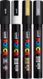 POSCA 4 Piece Metallic Marker Set with Bag — view 7