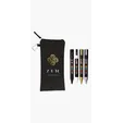 POSCA 4 Piece Metallic Marker Set with Bag — view 5