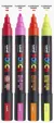 POSCA 4 Piece Neon Marker Set with Bag — view 3