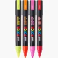 POSCA 4 Piece Neon Marker Set with Bag — view 17