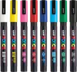 POSCA 8 Piece Basic Marker Set with Bag - Fine — view 4