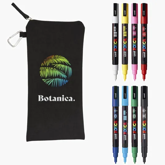 POSCA 8 Piece Basic Marker Set with Bag - Fine — view 32