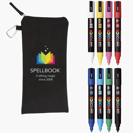 POSCA 8 Piece Basic Marker Set with Bag, Medium — view 30