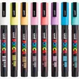 POSCA 8 Piece Soft Marker Set with Bag, Fine Tip — view 19
