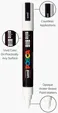 POSCA 12 Piece Basic Marker Set with Bag — view 4