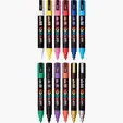 POSCA 12 Piece Basic Marker Set with Bag — view 6