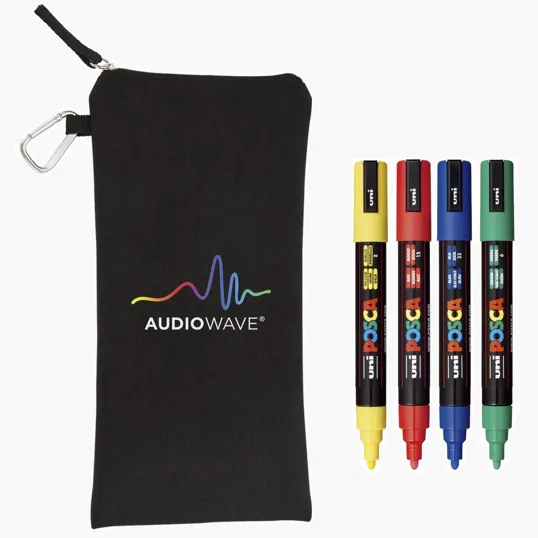 POSCA 4 Piece Standard Marker Set with Bag — view 22