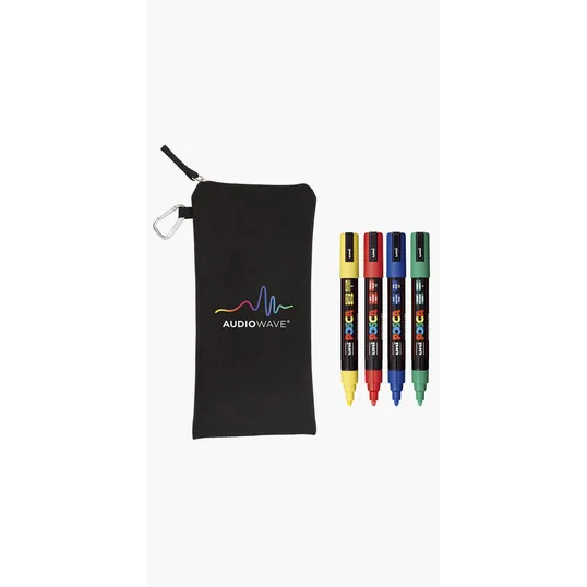 POSCA 4 Piece Standard Marker Set with Bag — view 4