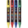 POSCA 4 Piece Standard Marker Set with Bag — view 5