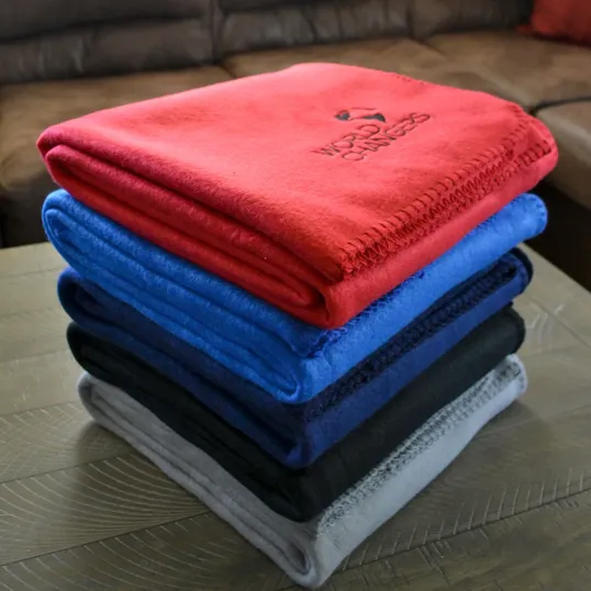 Pro Towels Fleece Blanket Throw, 50 x 60 Inches — view 2