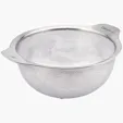 CraftKitchen™ 2.5 Quart Stainless Steel Colander — view 4