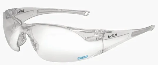 Bollé Rush HD Clear Safety Glasses — view 2