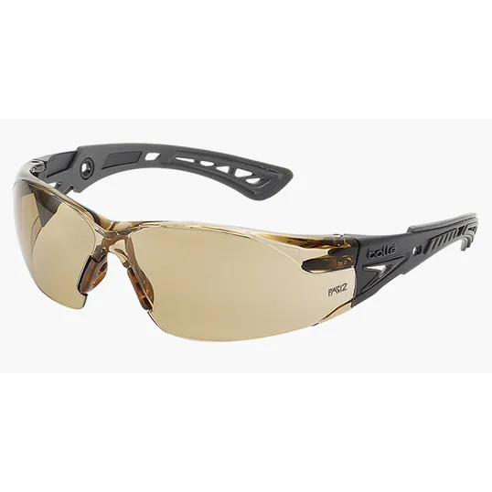 Bollé Rush Plus Safety Glasses with Temple Grips — view 2