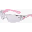 Bollé Rush Plus Safety Glasses, Clear Lens, Small Fit