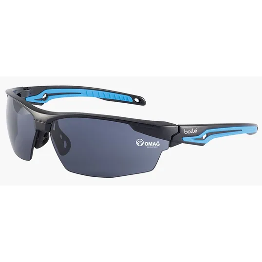 Bollé Tryon Safety Glasses with Gray Polycarbonate Lens — view 2