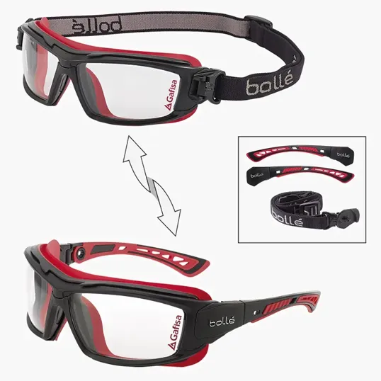 Bollé Ultim8 Clear Lens Safety Glasses — view 8