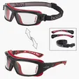 Bollé Ultim8 Clear Lens Safety Glasses — view 2