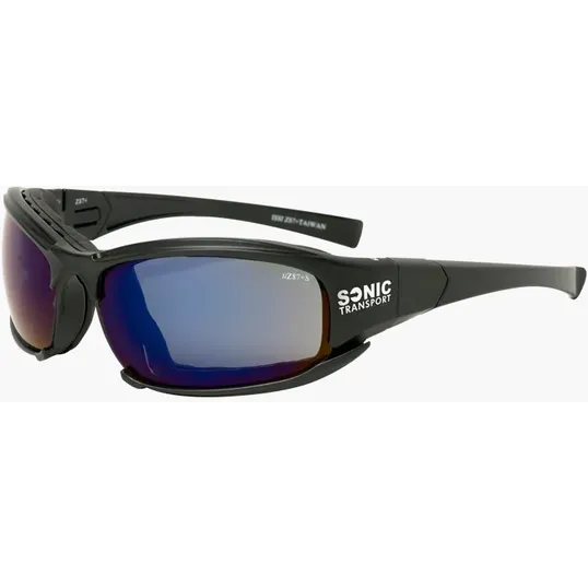 Bouton® Cefiro Blue Mirror Safety Glasses