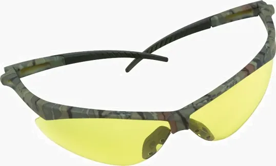 Bouton® Anser Amber Safety Glasses — view 3