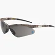 Bouton® Anser Gray Safety Glasses with Wrap-Around Lenses — view 2