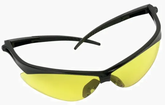 Bouton® Anser Amber Safety Glasses — view 3