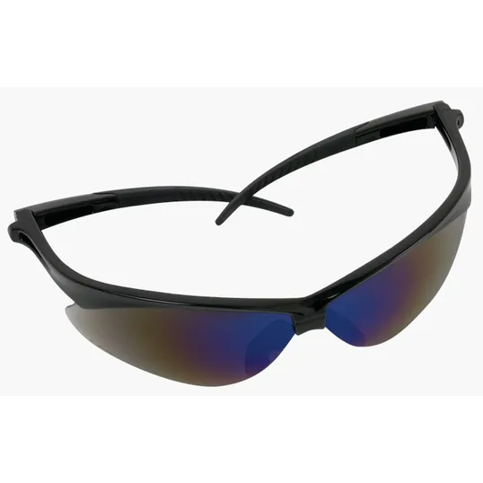 Bouton® Anser Blue Mirror Safety Glasses — view 4