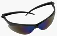 Bouton® Anser Blue Mirror Safety Glasses — view 3