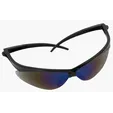 Bouton® Anser Blue Mirror Safety Glasses — view 4