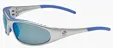 Bouton® Flashfire Blue Mirror Safety Glasses — view 2
