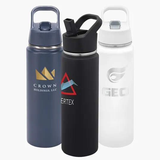Urban Peak® 25oz Portage Flip Straw Water Bottle — view 7