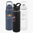 Urban Peak® 25oz Portage Flip Straw Water Bottle — view 7