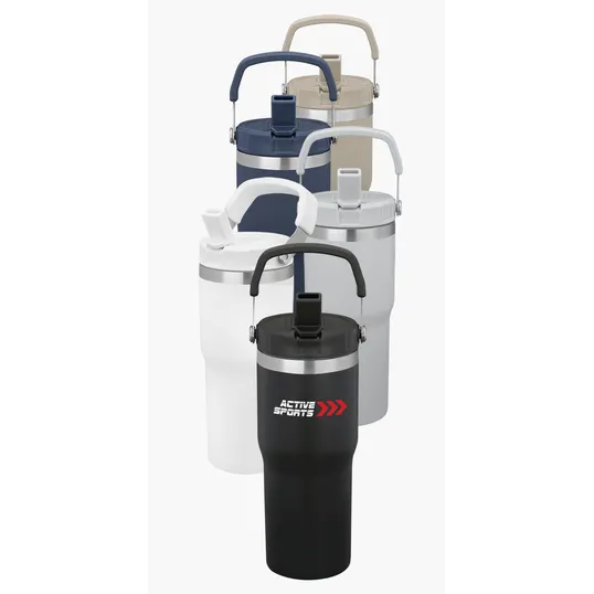 Urban Peak® 20oz Pinnacle Flip Straw Tumbler — view 6