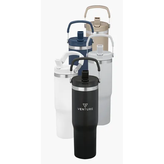 Urban Peak® Pinnacle 28oz Flip Straw Tumbler — view 7