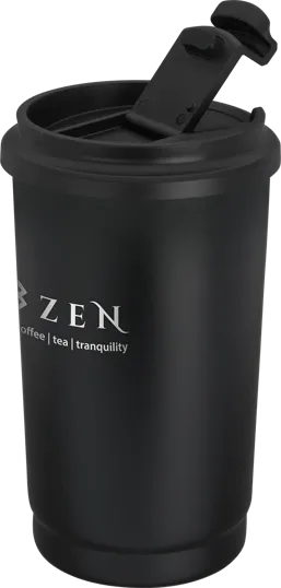 EarthTrendz™ 14oz Recycled Stainless Steel Tumbler — view 9