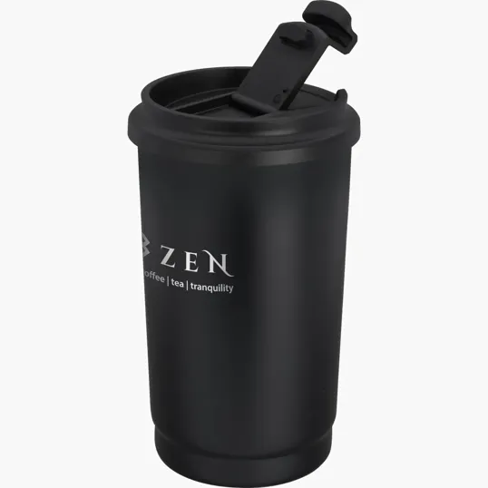 EarthTrendz™ 14oz Recycled Stainless Steel Tumbler — view 6