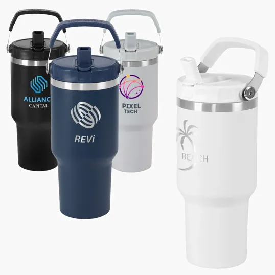 Urban Peak® Pinnacle Flip Straw Tumbler, 34 oz — view 21
