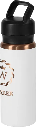 Urban Peak® 28oz Dual Top Copper Water Bottle — view 2